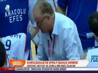 Euroleague'de Efes-Fener derbisi!