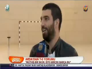 Arda'dan 7-0 yorumu