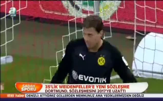 35'lik Weidenfeller'e yeni sözleşme