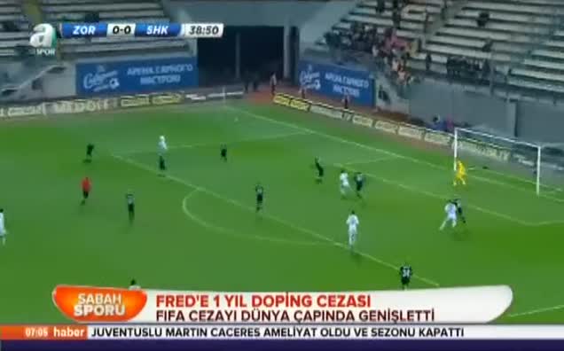 Fred'e 1 yıl doping cezası
