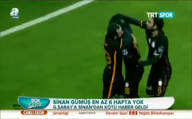 Sinan Gümüş en az 1 ay forma giyemeyecek