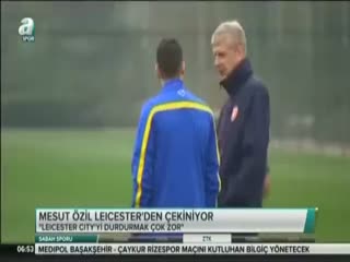 Mesut Özil Leicester'den çekiniyor