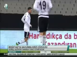 Beşiktaş'ta savunma krizi çözüldü