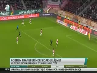 Robben transferinde sıcak gelişme