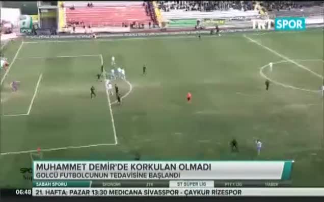 Muhammet Demir'de korkulan olmadı