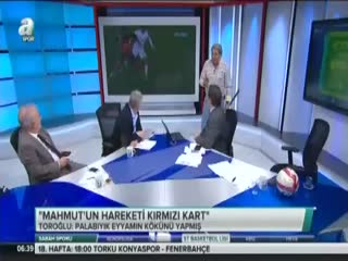 'Mahmut'un hareketi kırmızı kart'