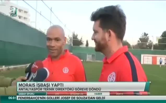 Morais işbaşı yaptı