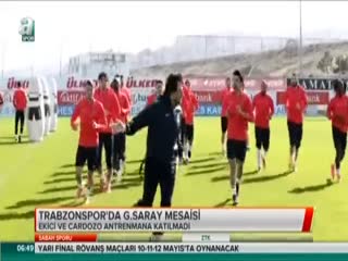 Trabzonspor'da Galatasaray mesaisi