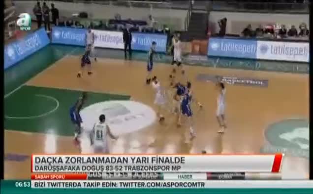 Daçka ve Banvit yarı finalde