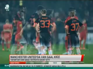 Taraftardan Van Gaal'e büyük tepki!