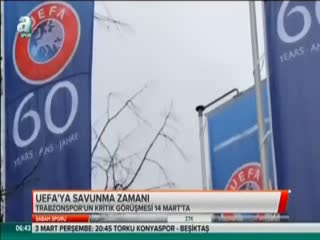 UEFA'ya savunma zamanı