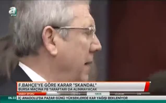 F.Bahçe'den ''Seyircisiz'' tepkisi
