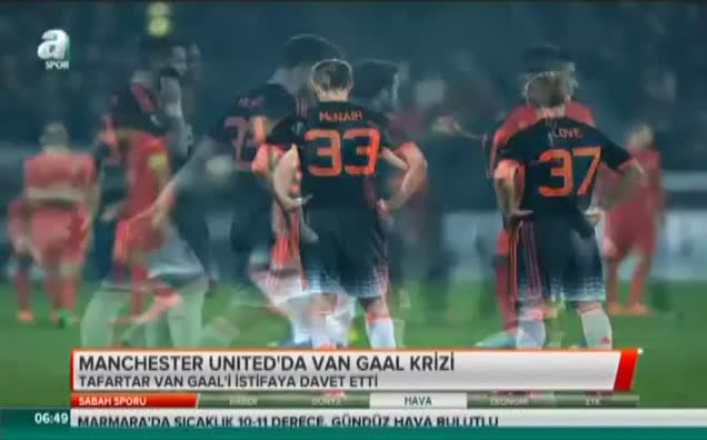 Taraftardan Van Gaal'e büyük tepki!
