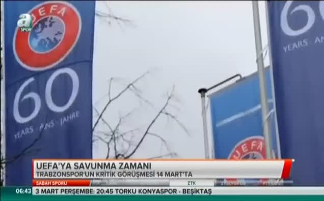 UEFA'ya savunma zamanı