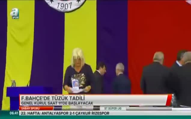 F.Bahçe'de tüzük tadili
