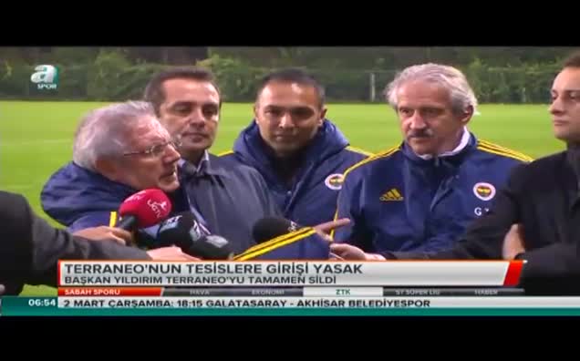 Başkan Yıldırım Terraneo'yu sildi