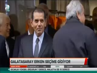 Galatasaray erken seçime gidiyor