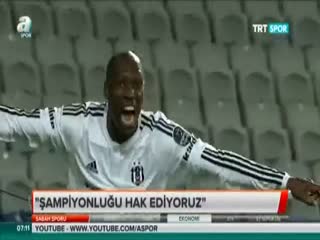 "Şampiyonluğu hak ediyoruz"