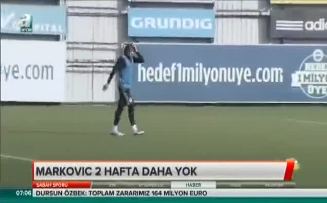 Markovic yine sakatlandı