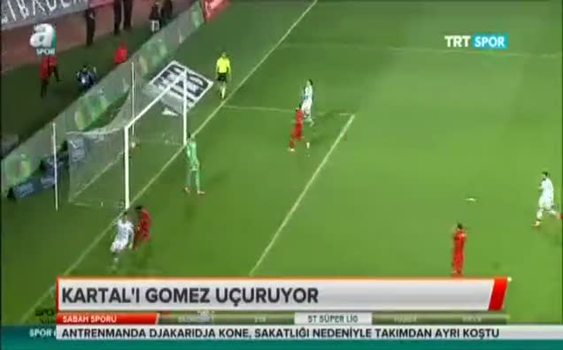 Kartal'ı Gomez uçuruyor