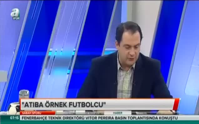 "Atiba örnek futbolcu"