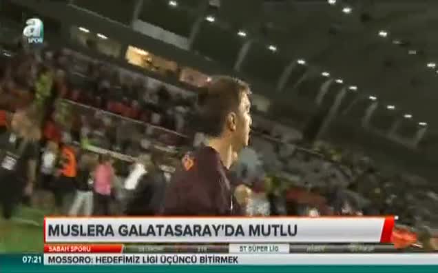 Muslera Galatasaray'da mutlu