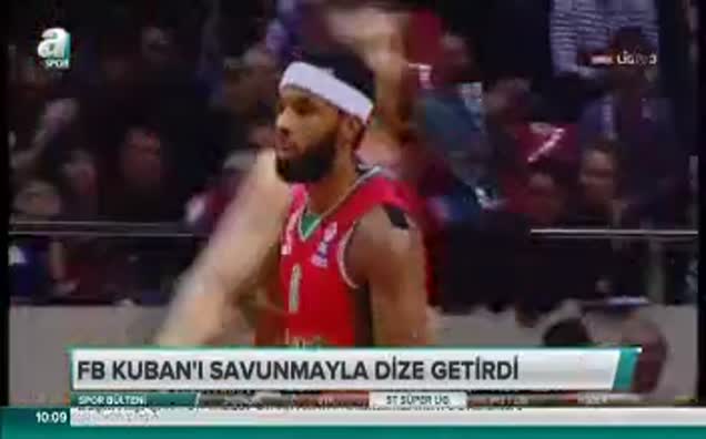 Fenerbahçe Kuban'ı savunmayla dize getirdi