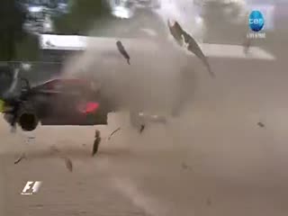 F1 pilotu Fernando Alonso'dan feci kaza