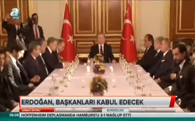 Erdoğan, başkanları kabul edecek