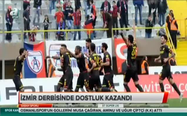 İzmir derbisinde dostluk kazandı