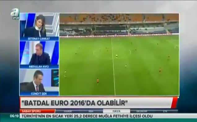 "Batdal Euro 2016'da olabilir"