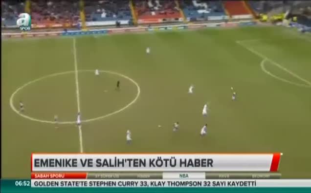 Emenike ve Salih'ten kötü haber