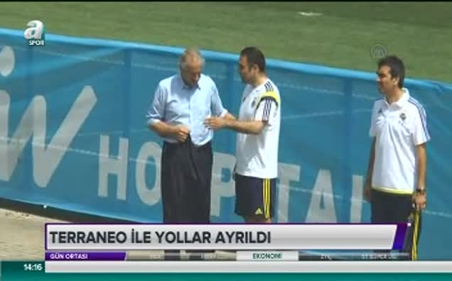 F.Bahçe Terraneo ile yollarını ayırdı