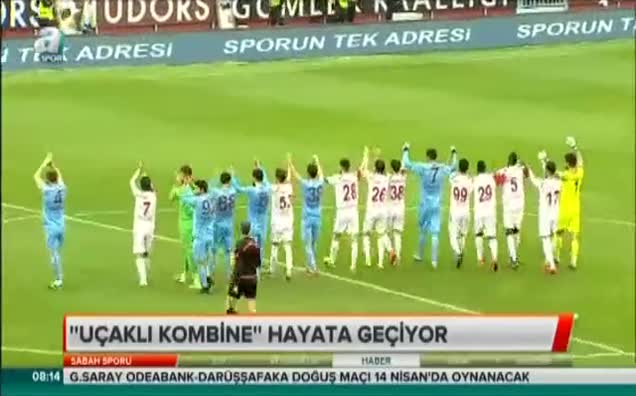 "Uçaklı kombine" uygulaması