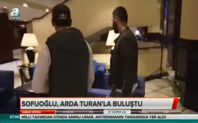 Sofuoğlun'dan Arda Turan'a sürpriz ziyaret