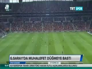 Galatasaray’da muhalefet düğmeye bastı