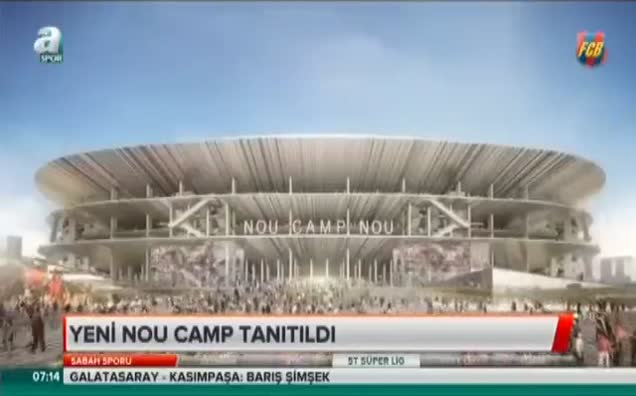 İşte yeni Nou Camp!