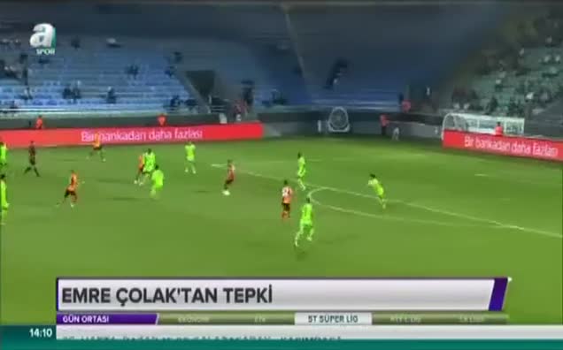 Emre Çolak'tan tepki