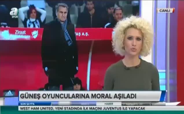 Güneş oyuncularına moral aşıladı