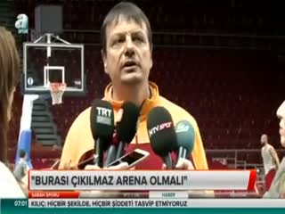 "Burası çıkılmaz arena olmalı"