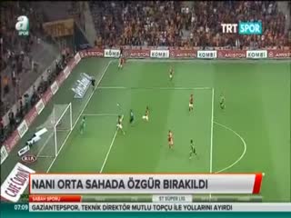 Pereira gol sorununu Nani ile çözdü