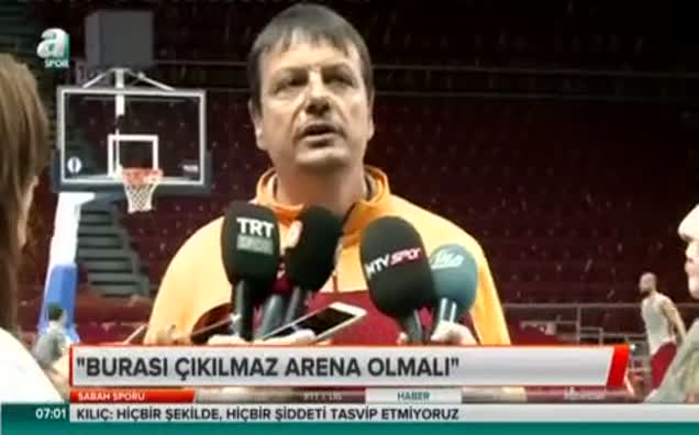 "Burası çıkılmaz arena olmalı"