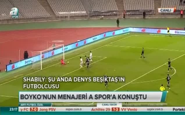 Boyko'nun menajeri A Spor'a konuştu