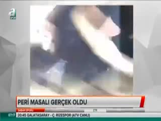 Peri masalı gerçek oldu