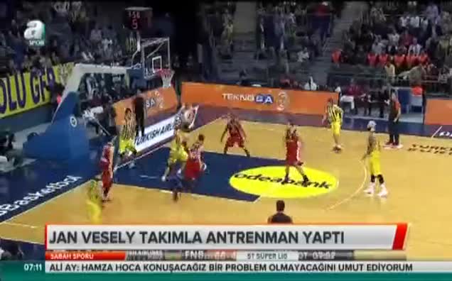 F.Bahçe'de Jan Vesely sevinci