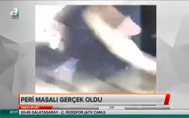 Peri masalı gerçek oldu