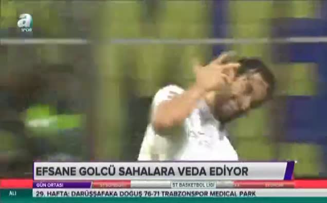 Efsane golcü sahalara veda ediyor