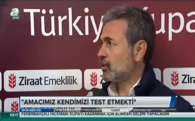 Amacımız kendimizi test etmekti!