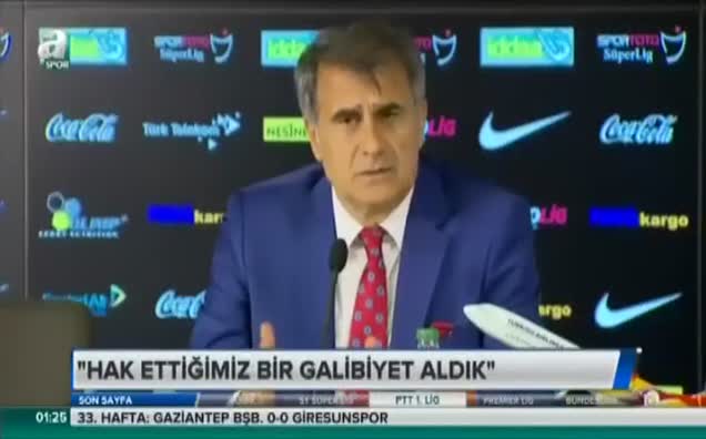 Hak ettiğimiz bir galibiyeti aldık