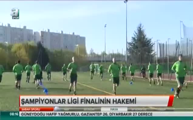 Şampiyonlar Ligi finalinin hakemi